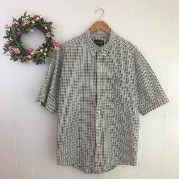 Eddie Bauer Other - ❤️{3/$25} Eddie Bauer Checkered Short Sleeve Shirt